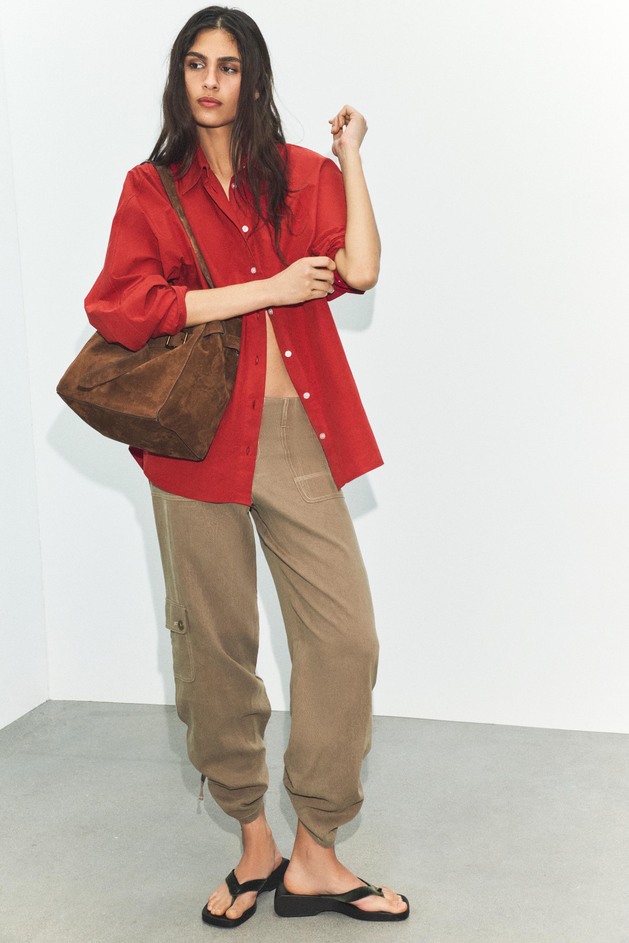PANTALON FLUIDE AVEC PLIS